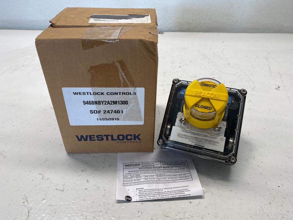 Westlock Controls Limit Switch, 9468NBY2A2M1300